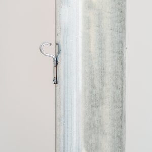 Poste de tubo galvanizado